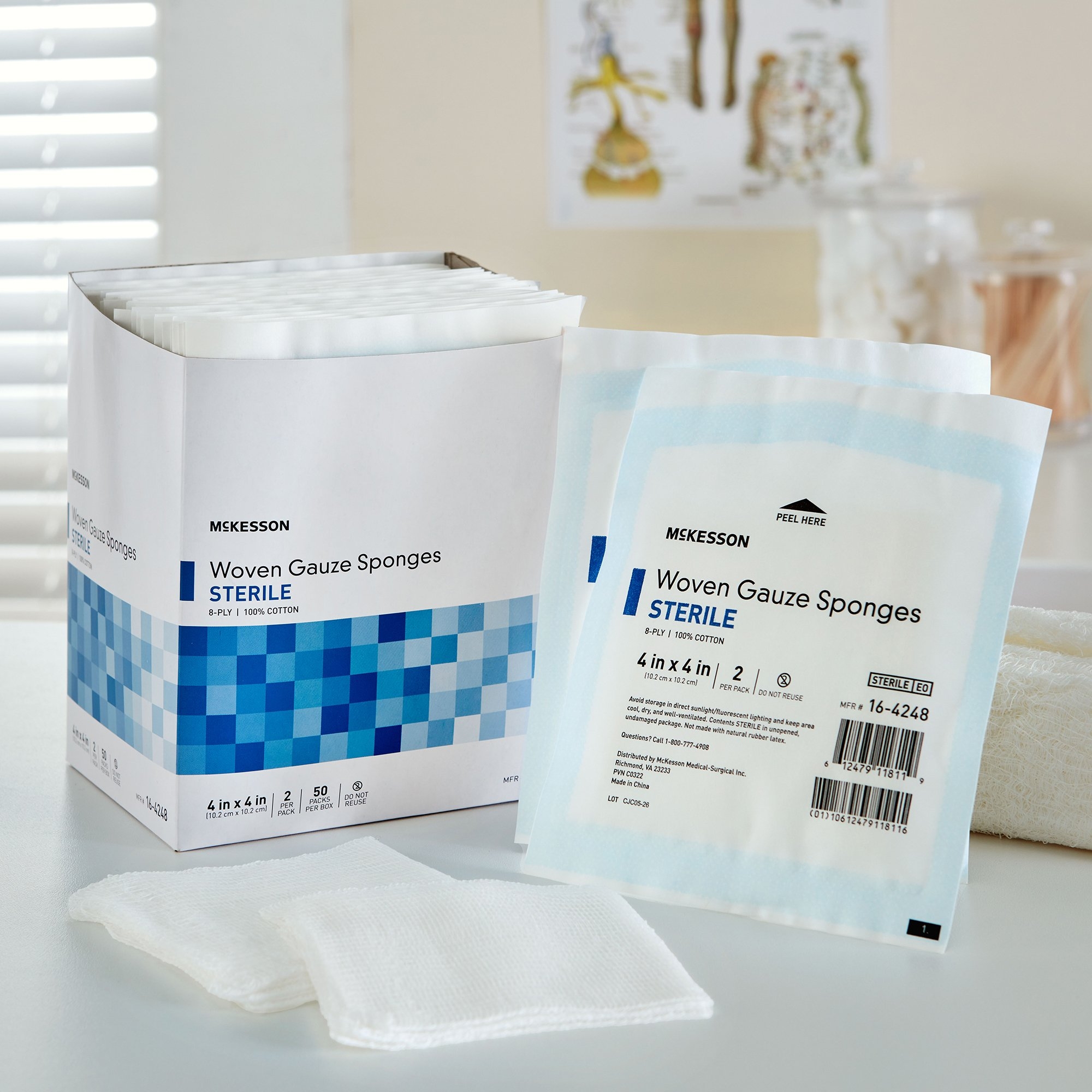 McKesson Sterile Gauze Sponges thumbnail 7