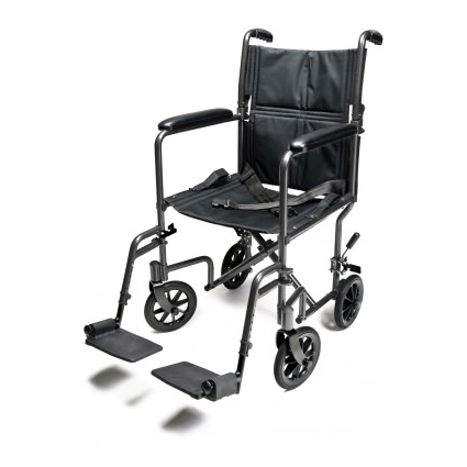 Everest & Jennings Lightweight Aluminum Transport Chair thumbnail 4