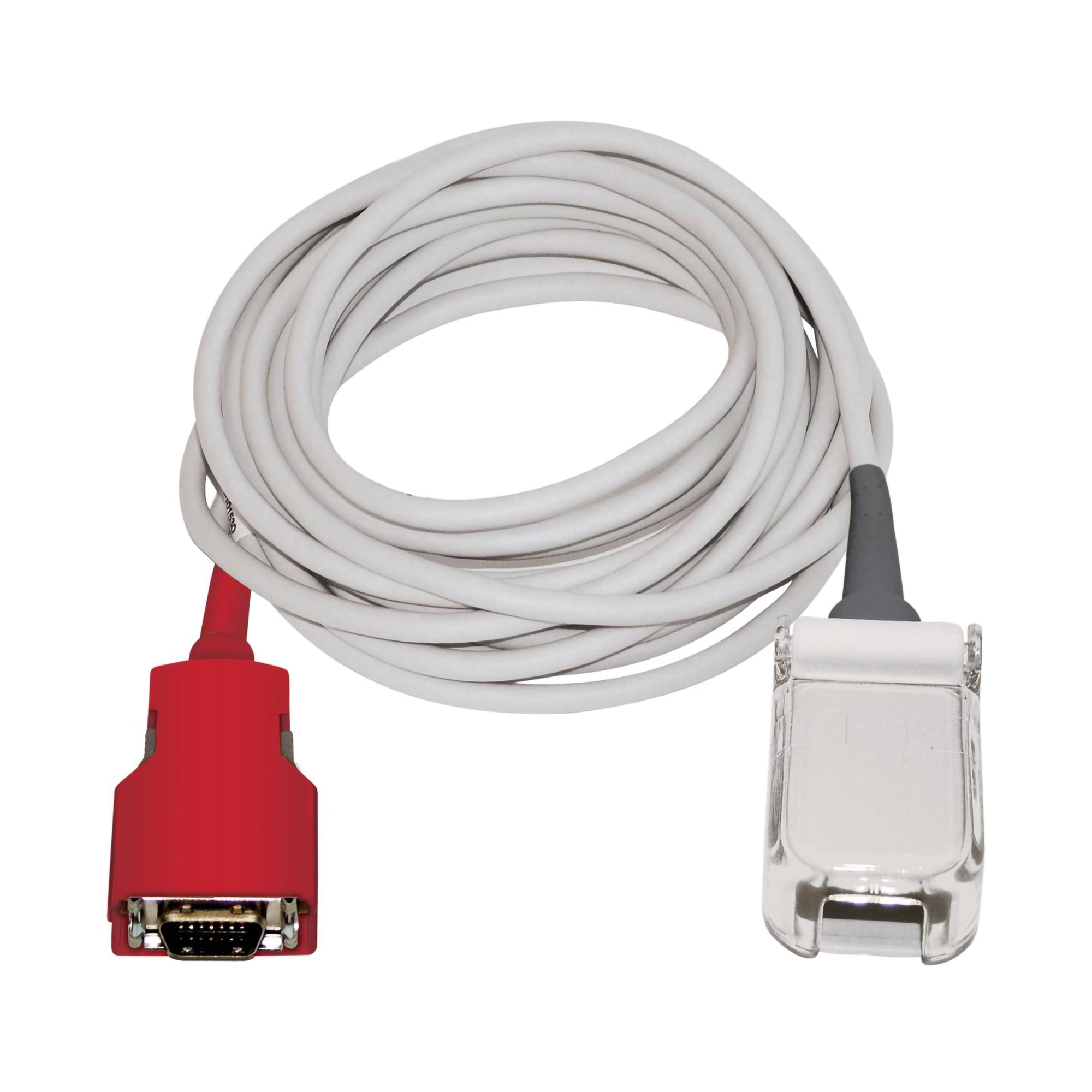 Masimo LNCS SpO2 Patient Cable-10 ft, Red 20-Pin thumbnail 1