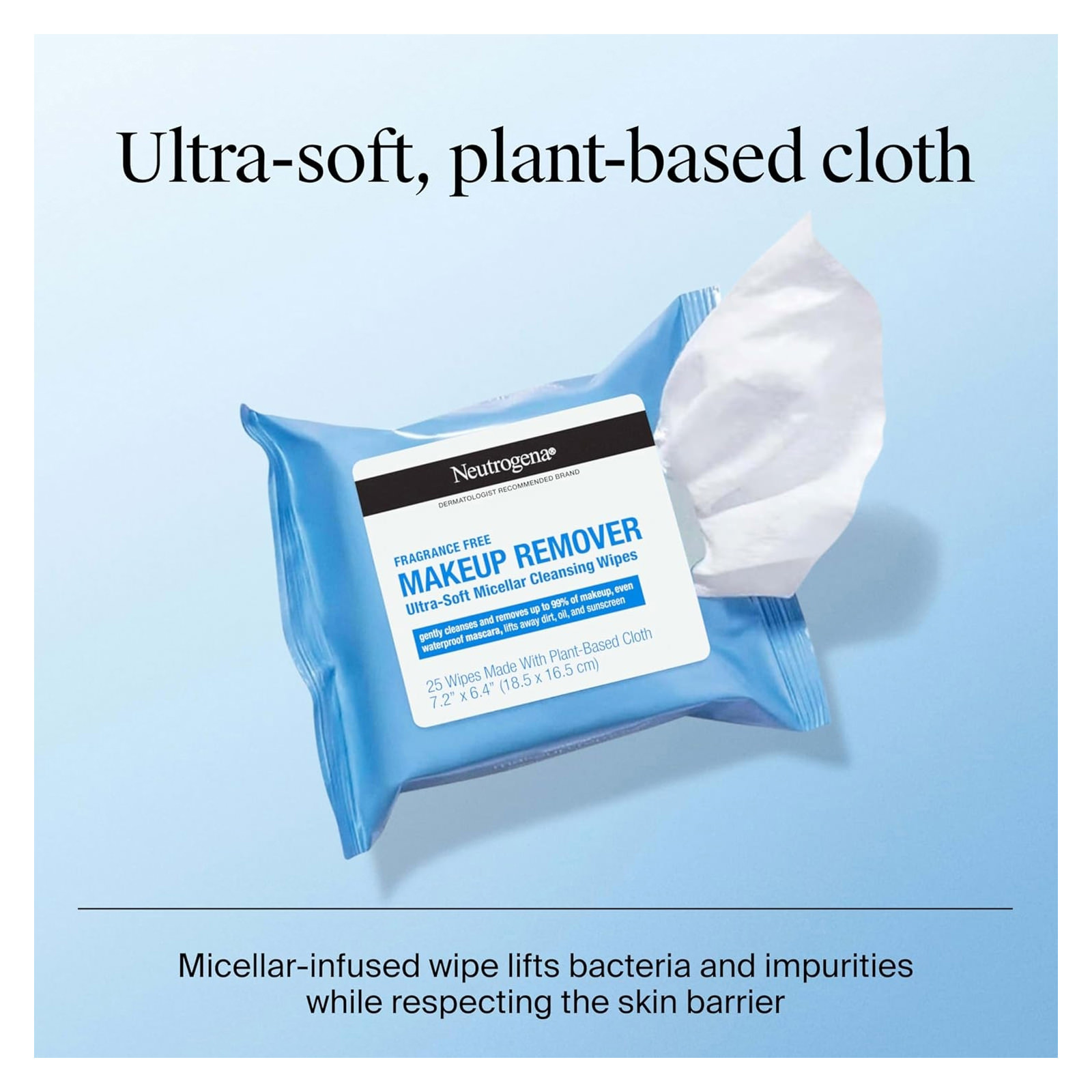 Neutrogena Makeup Remover Wipes, Singles thumbnail 5