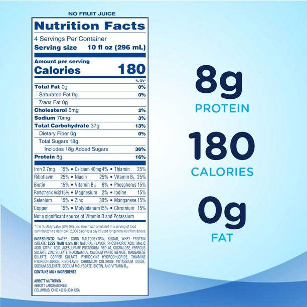 Ensure Active Clear Nutrition Drink thumbnail 3
