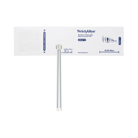 Welch Allyn FlexiPort Blood Pressure Cuff Adult Arm, Cloth Fabric Cuff - Main image