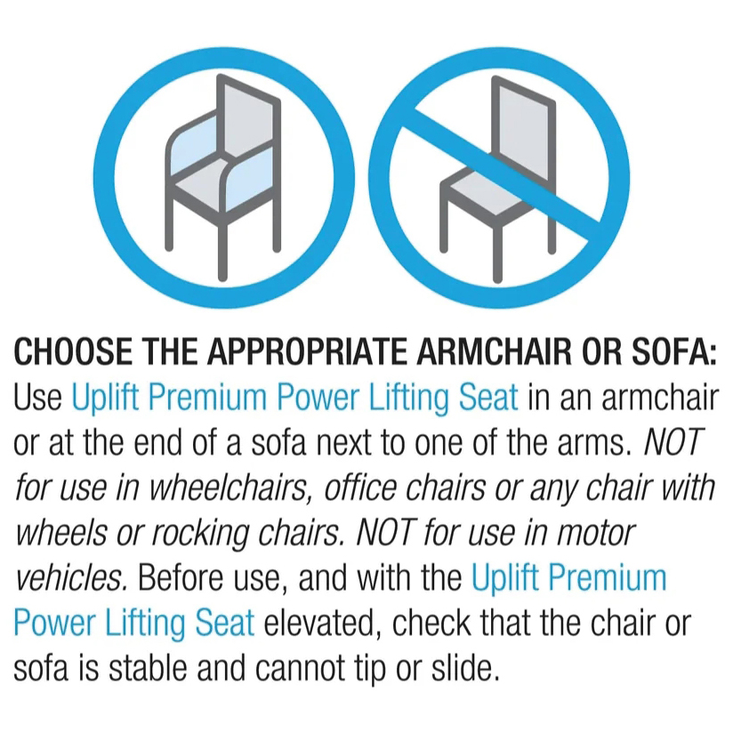 Carex Upeasy Seat Assist Plus Manual Lifting Cushion thumbnail 10