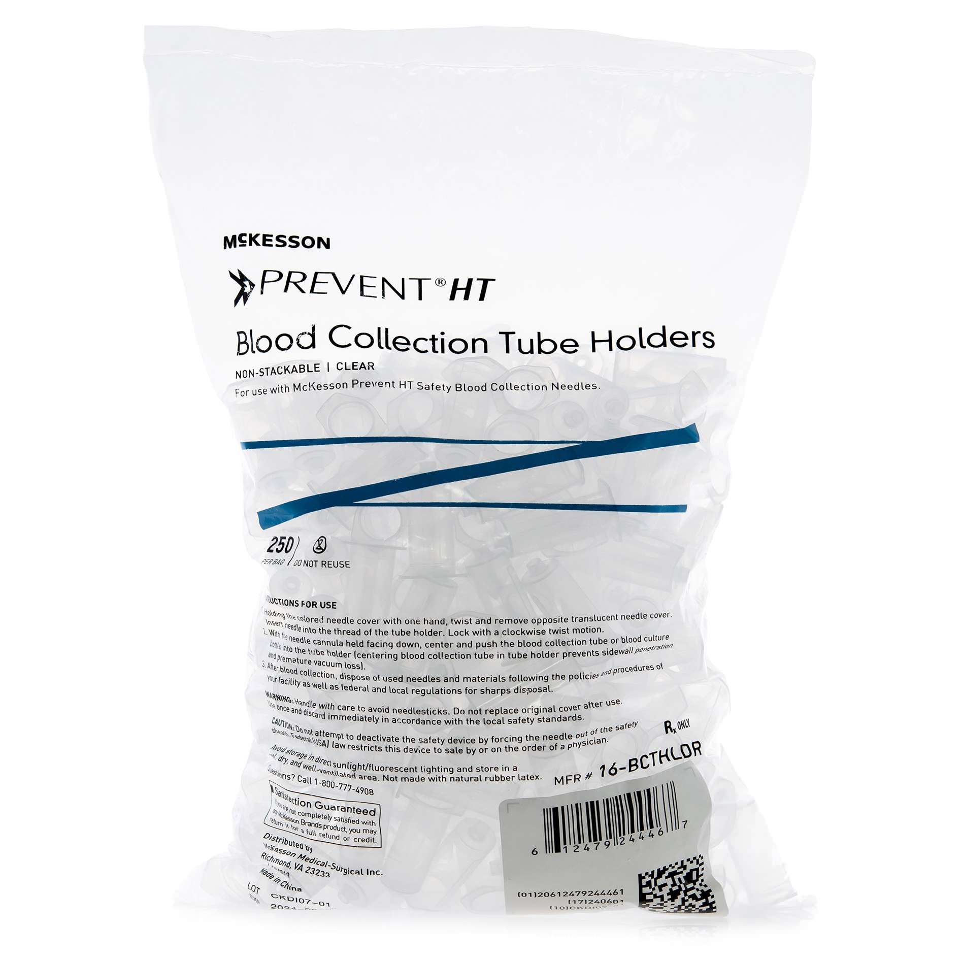 McKesson Prevent HT Blood Collection Tube Holder