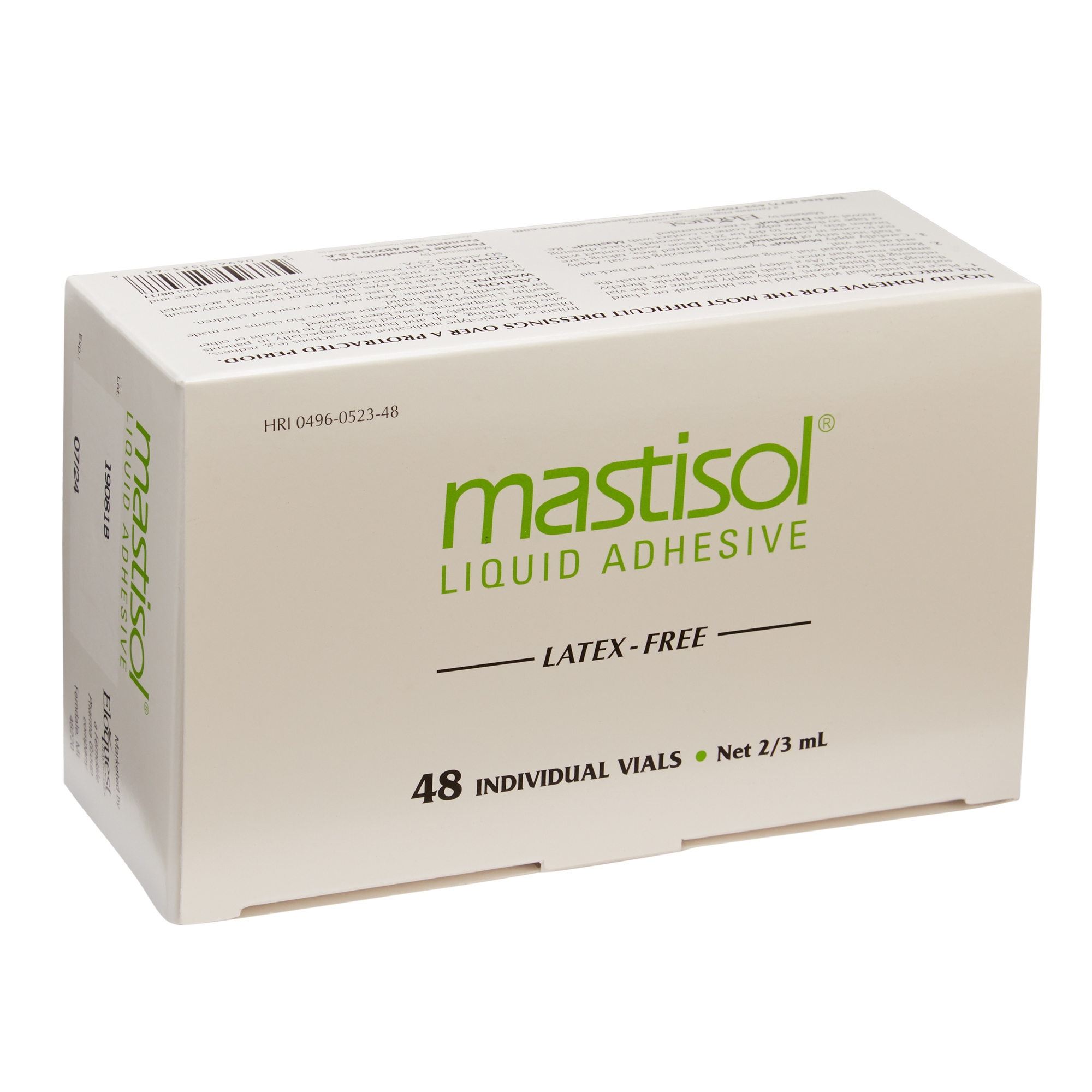 Mastisol Liquid Adhesive Bandage, 2/3 ml Vials - 48/Box thumbnail 2