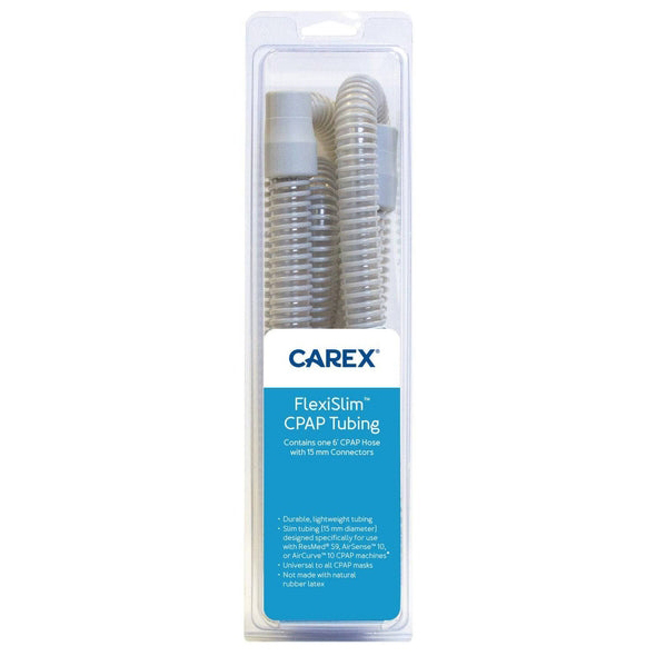Carex FlexiSlim CPAP Tubing 6 ft thumbnail 1