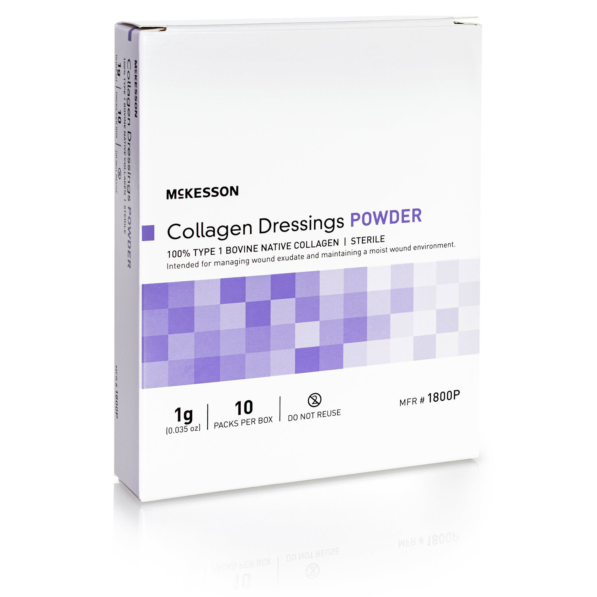 McKesson Collagen Dressing Powder 1 Gram - Main image