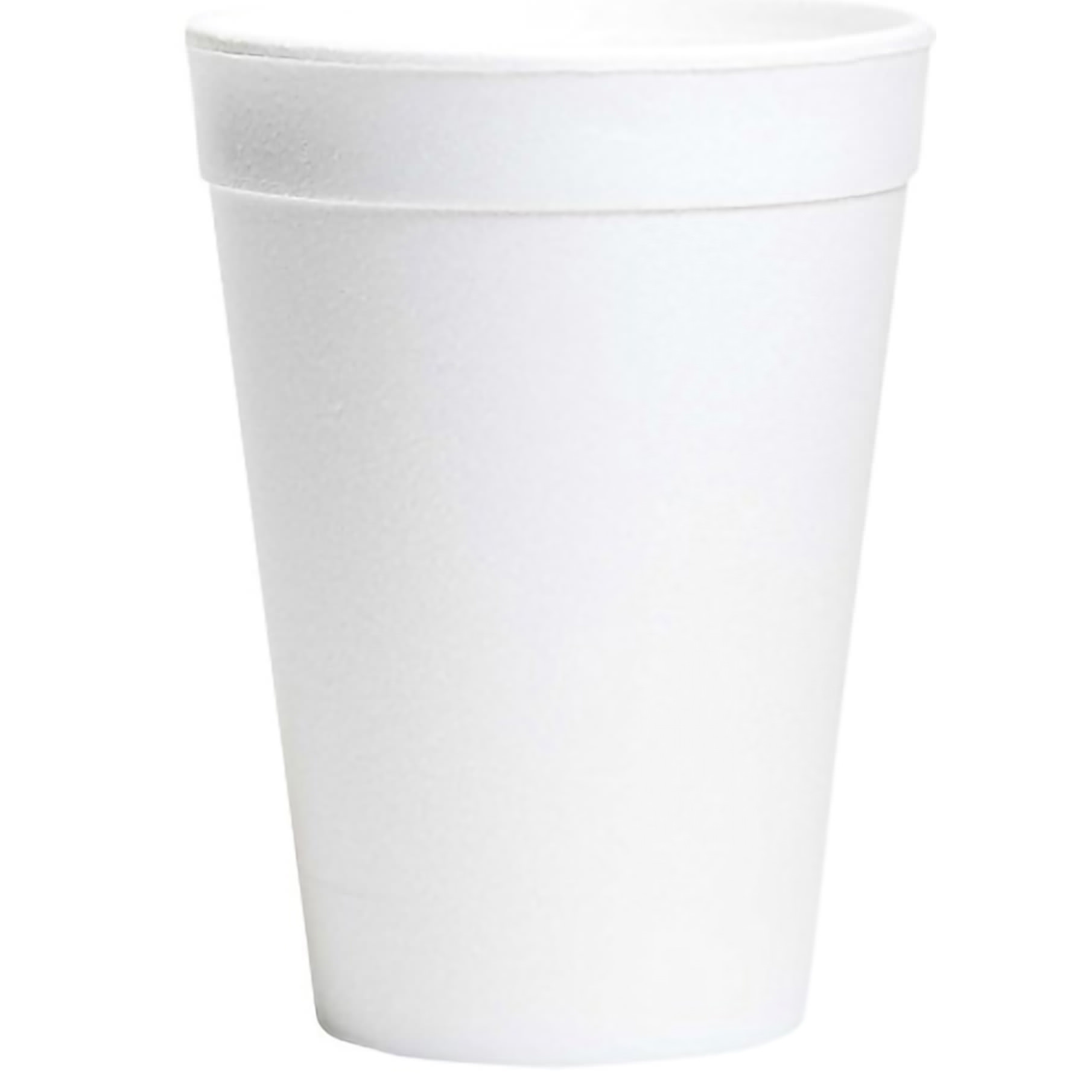 WinCup White Styrofoam Disposable Insulated Drinking Cup thumbnail 2