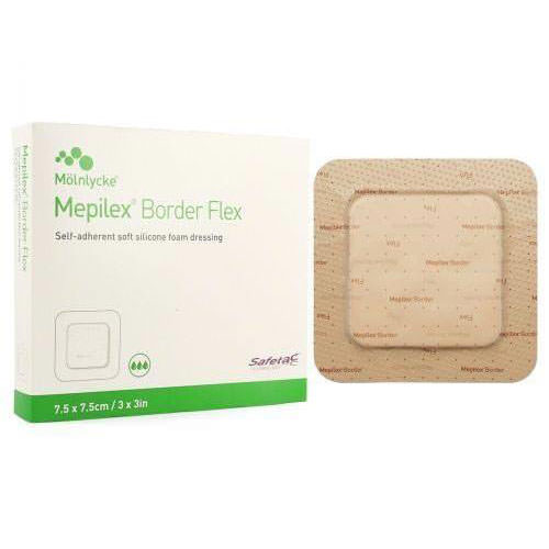 Molnlycke Mepilex Border Flex Self-Adherent Foam Dressing thumbnail 2