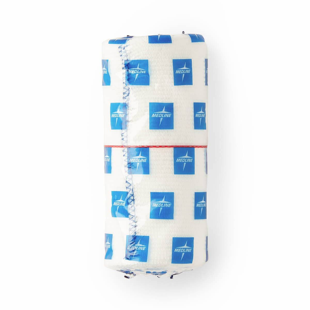Medline Swift-Wrap Nonsterile Elastic Stretch Bandage 4" W x 5yds. L, Latex-free, White