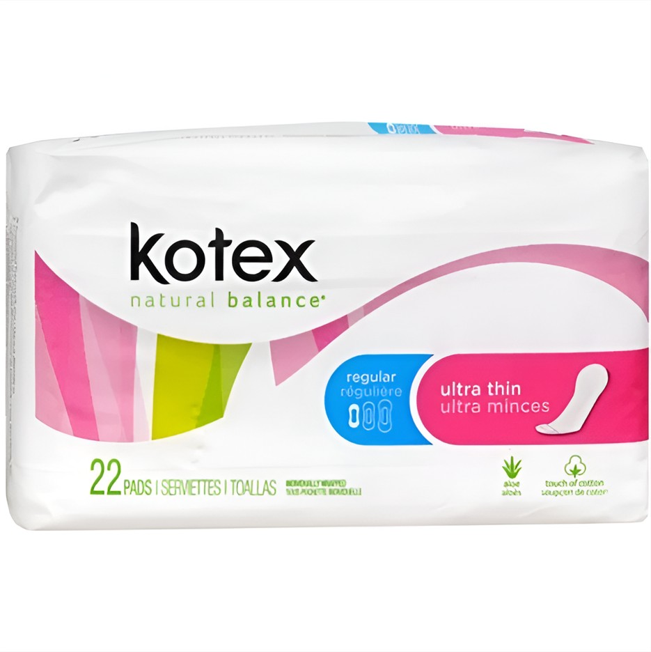 Kotex Ultra Thin Maxi Pads - Package of 22 thumbnail 1
