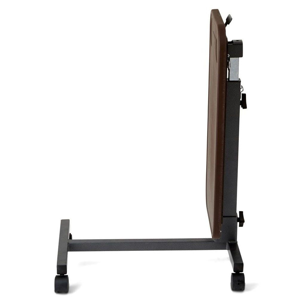 Medline Fold-Flat Overbed Table with Basket thumbnail 2