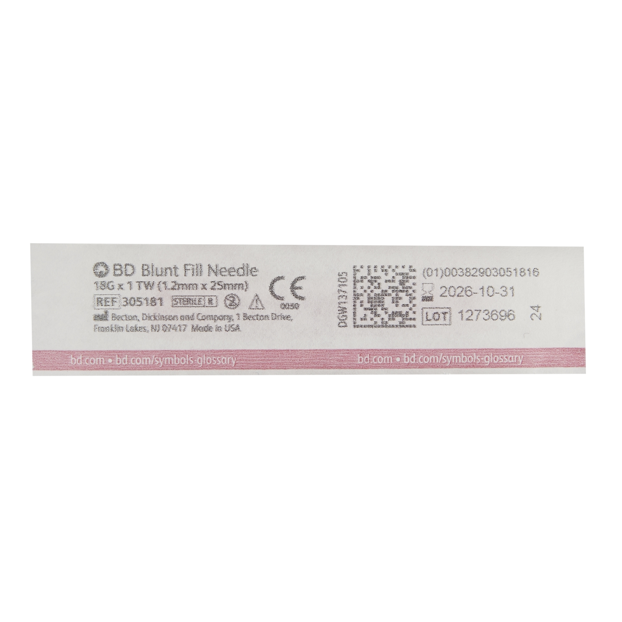 naef [ ネフ ]社 Ligno リグノ BD Blunt Fill Needle 305181