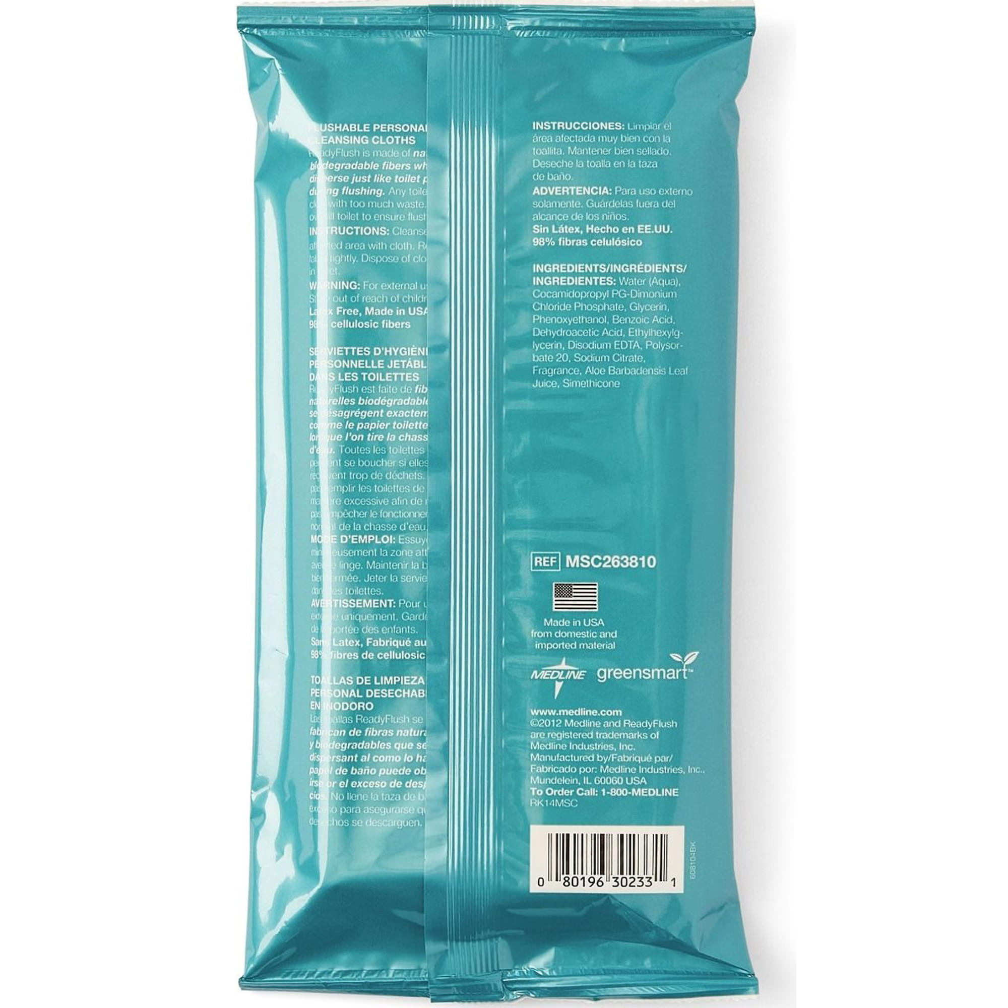 ReadyFlush Flushable Personal Cleansing Cloths thumbnail 3