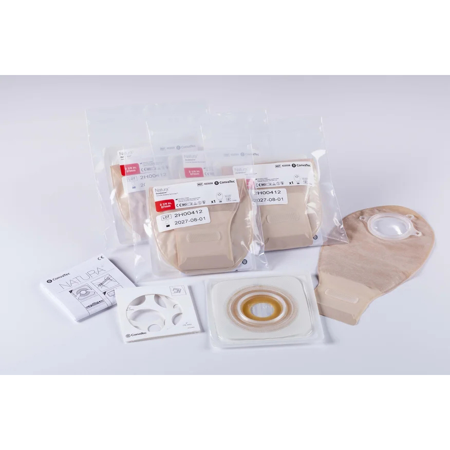 Natura 1-Piece Drainable Ostomy Pouch thumbnail 4
