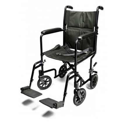 Everest & Jennings Lightweight Aluminum Transport Chair thumbnail 5