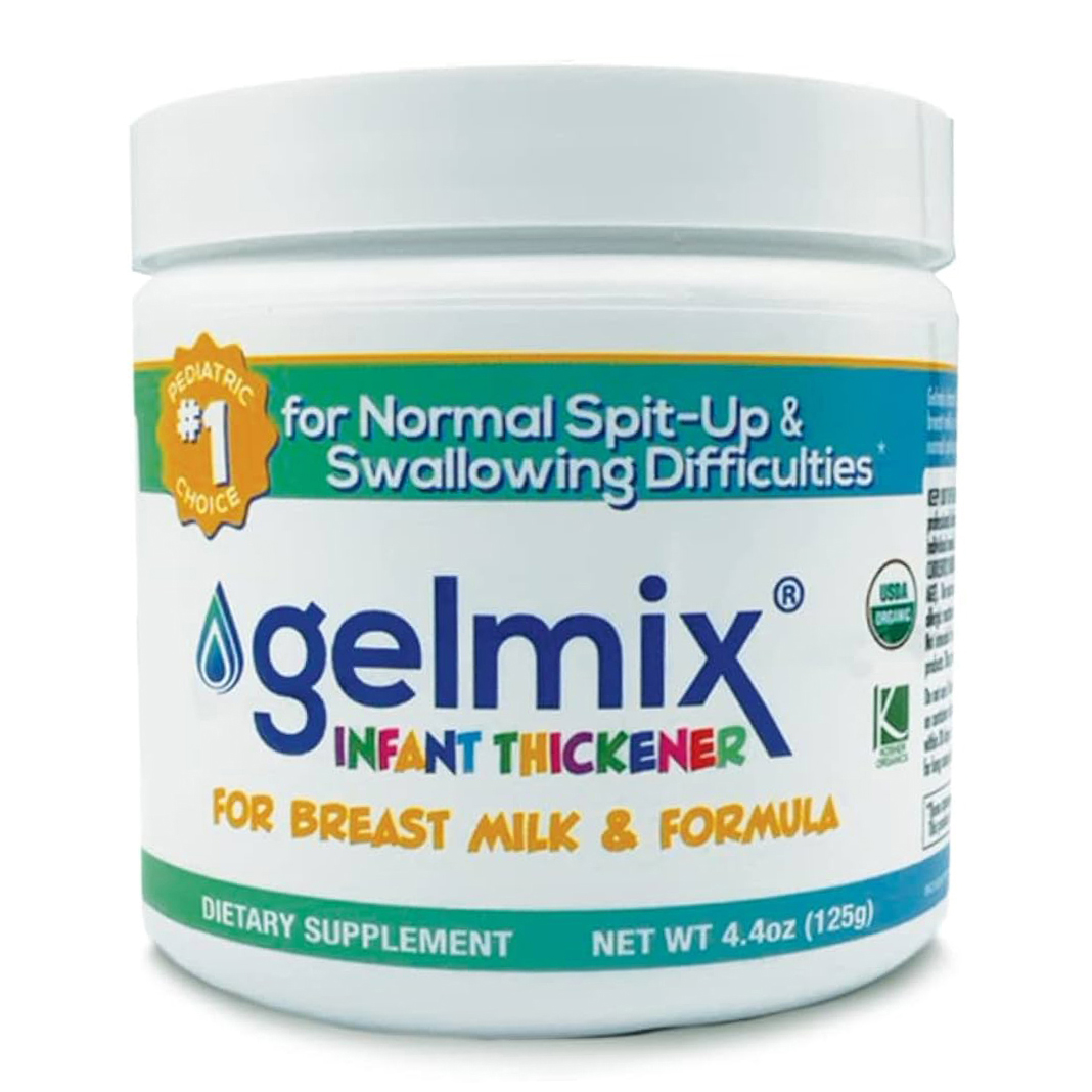 Gelmix Infant Formula Thickener, USDA Organic, 4.4 oz Jar