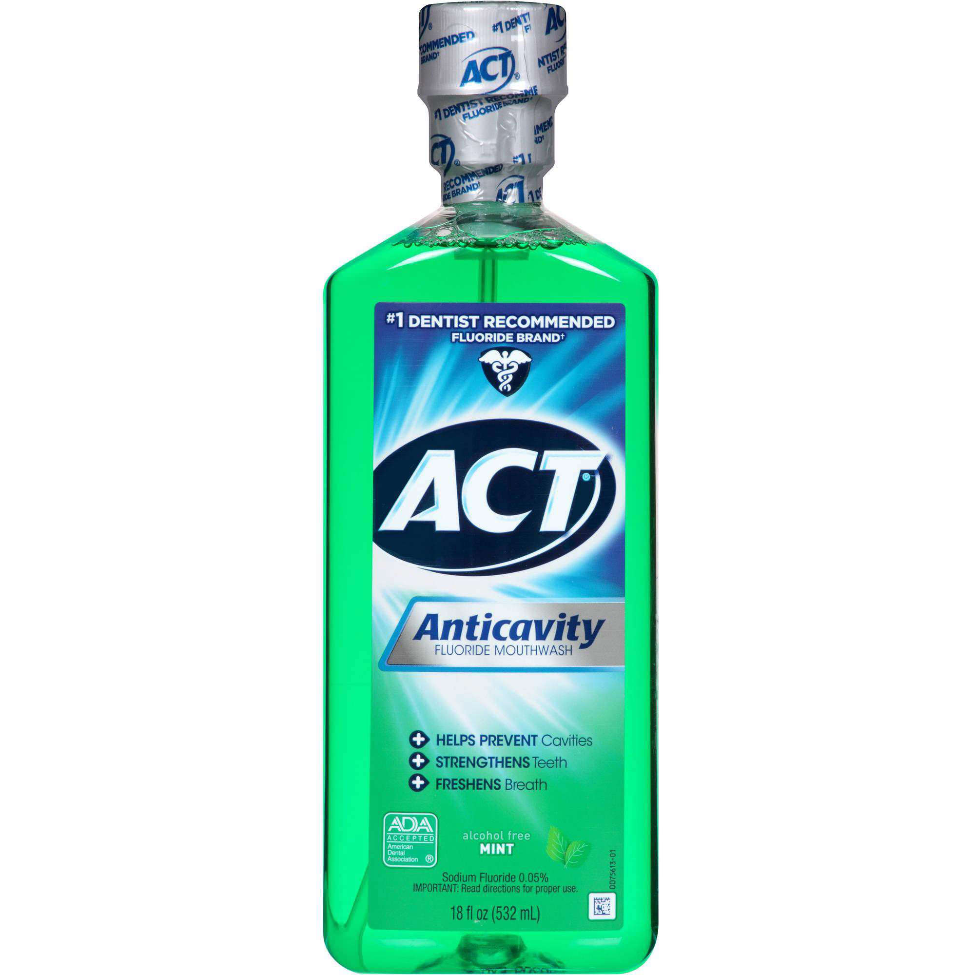 Prevention Rinse Act Anticavity Fluoride Rinse Mint 18 oz - Cavity Prevention