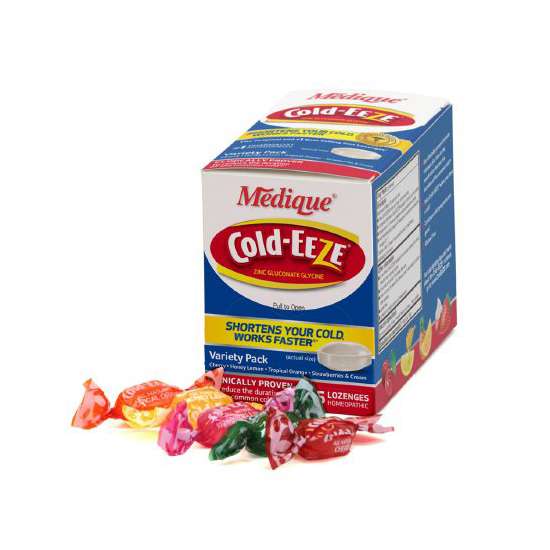 Medique Cold and Cough Relief Lozenge, 13.3 mg thumbnail 1
