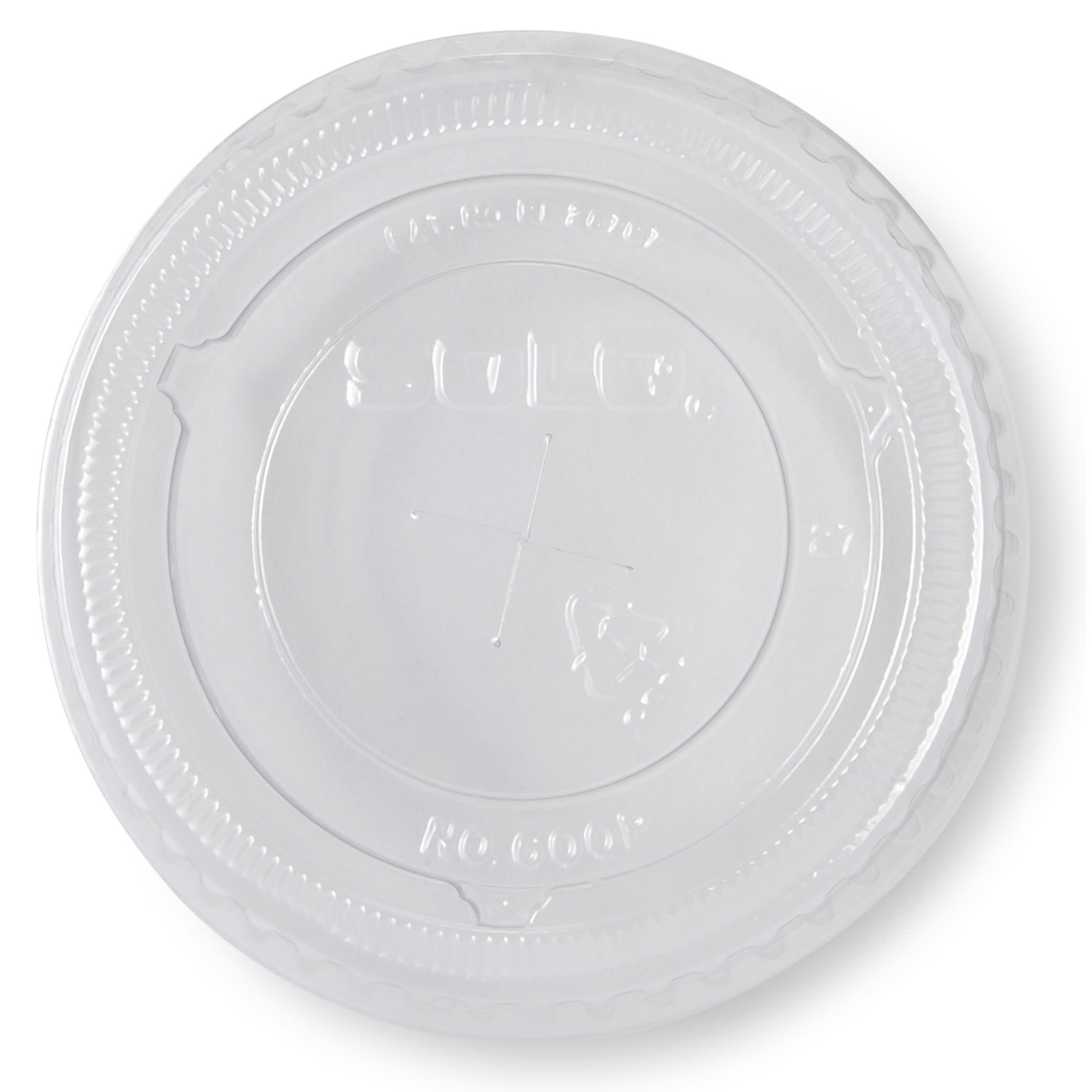 Dart Plastic Disposable Drinking Cup Lid, 9 oz thumbnail 3