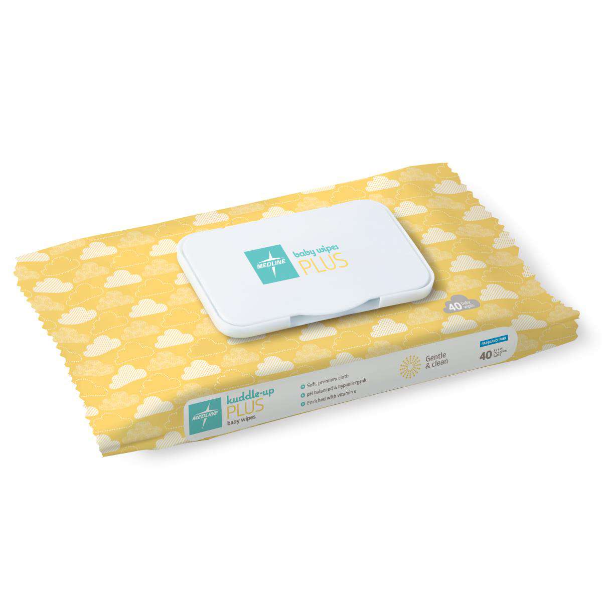 Medline Plus Hypoallergenic Fragrance Free Baby Wipes thumbnail 1