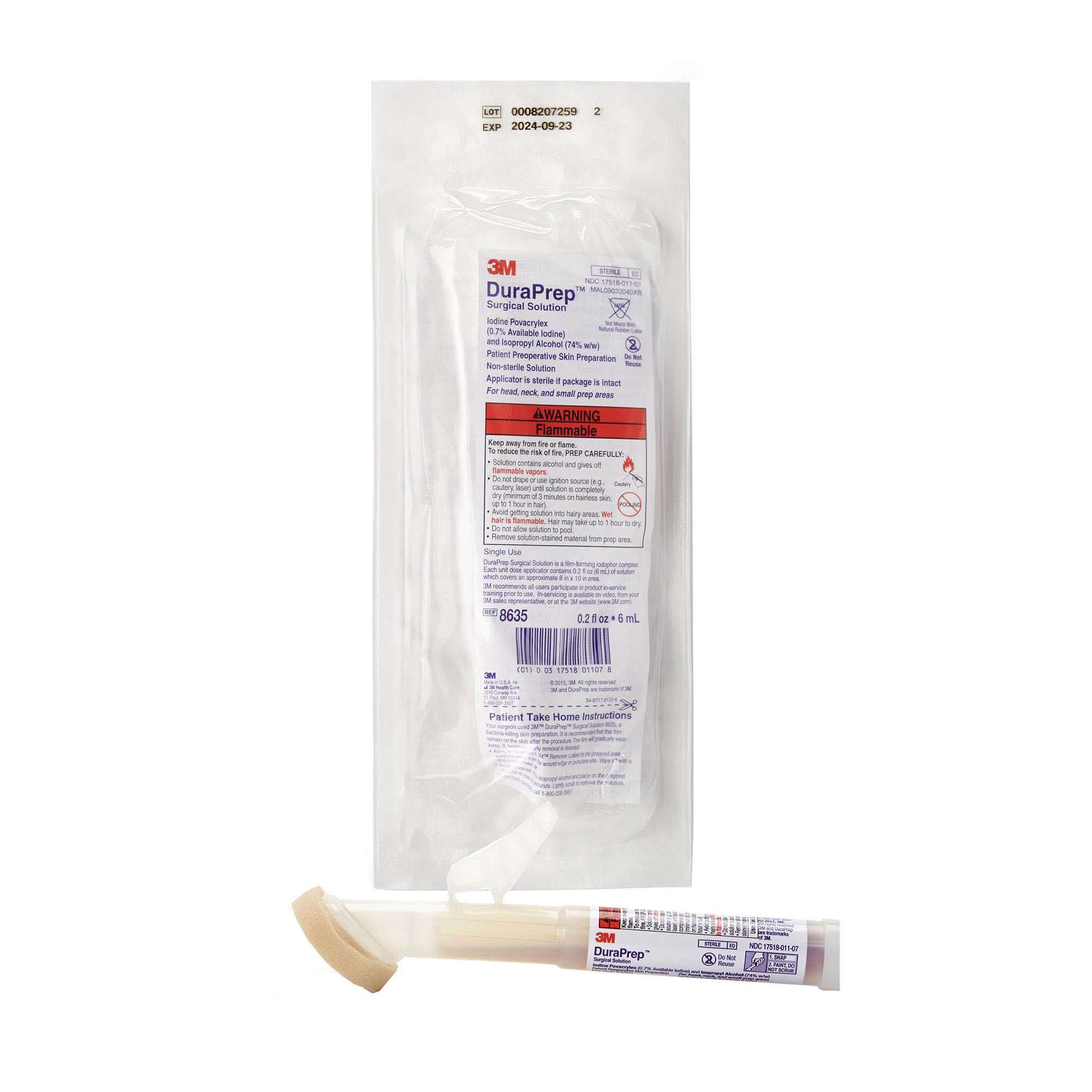 3M DuraPrep Surgical Solution with Applicator thumbnail 2