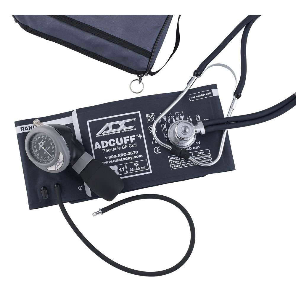 ADC Pro's Combo I+ Palm Aneroid Sprague Kit with Adcuff+ thumbnail 1