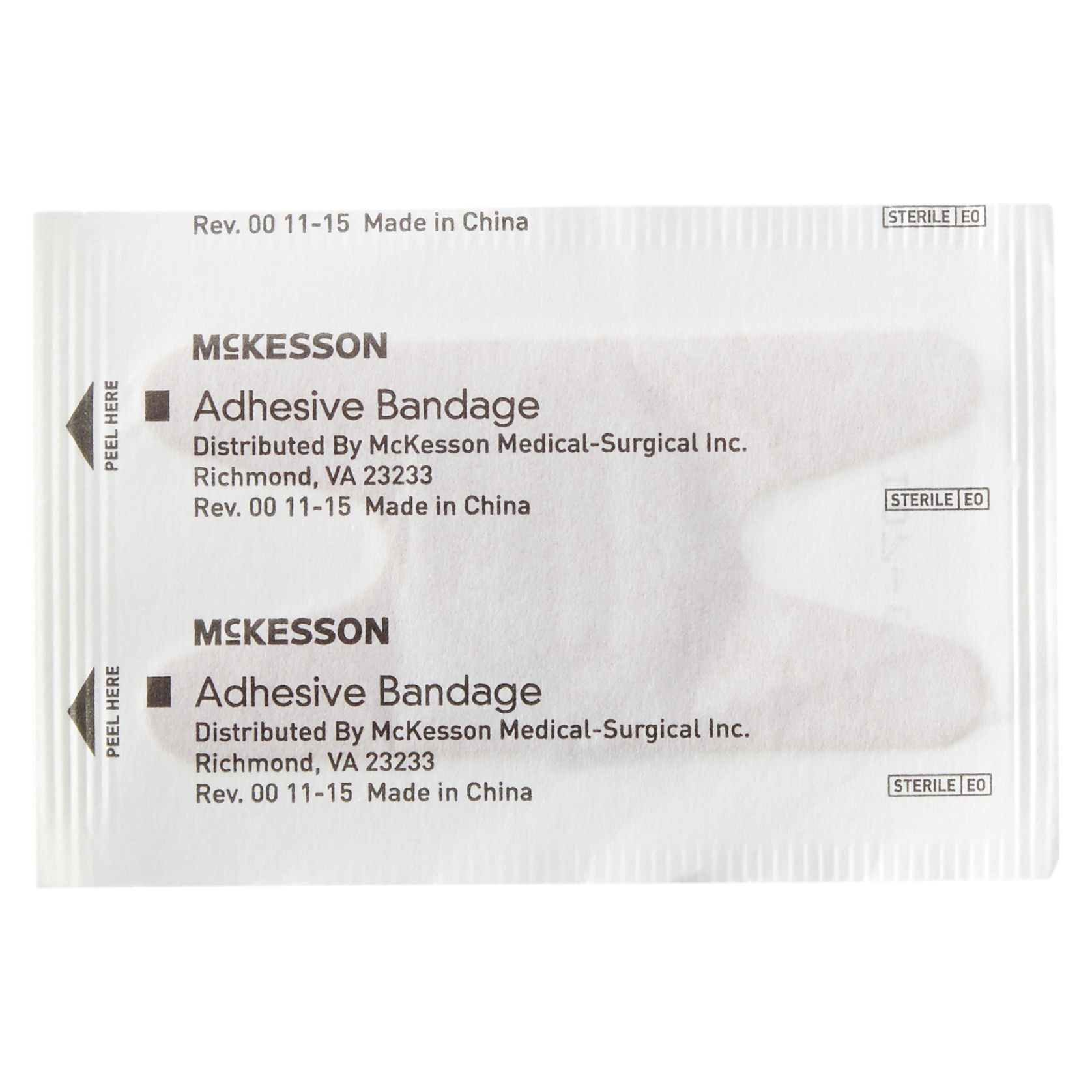 McKesson Fabric Knuckle Strip Adhesive Bandage thumbnail 3