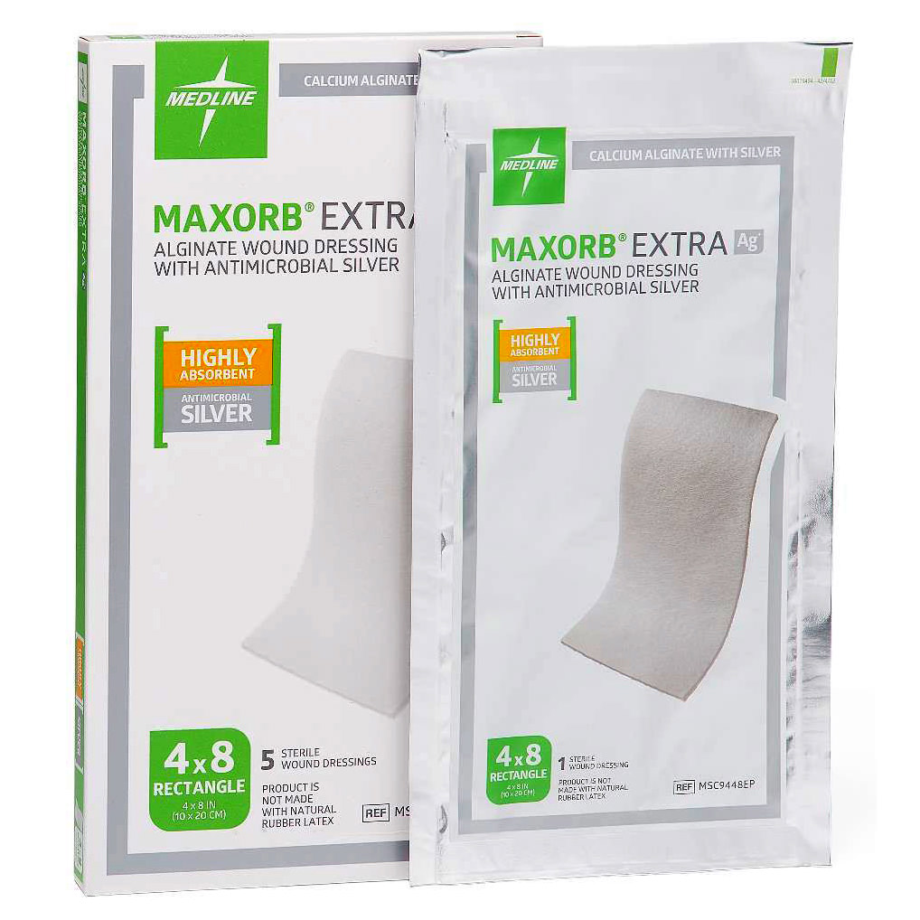 Maxorb Extra Ag+ CMC Alginate Wound Dressings thumbnail 4