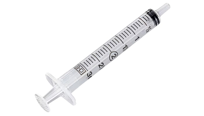 BD General Purpose Syringe, Luer Slip Tip thumbnail 1