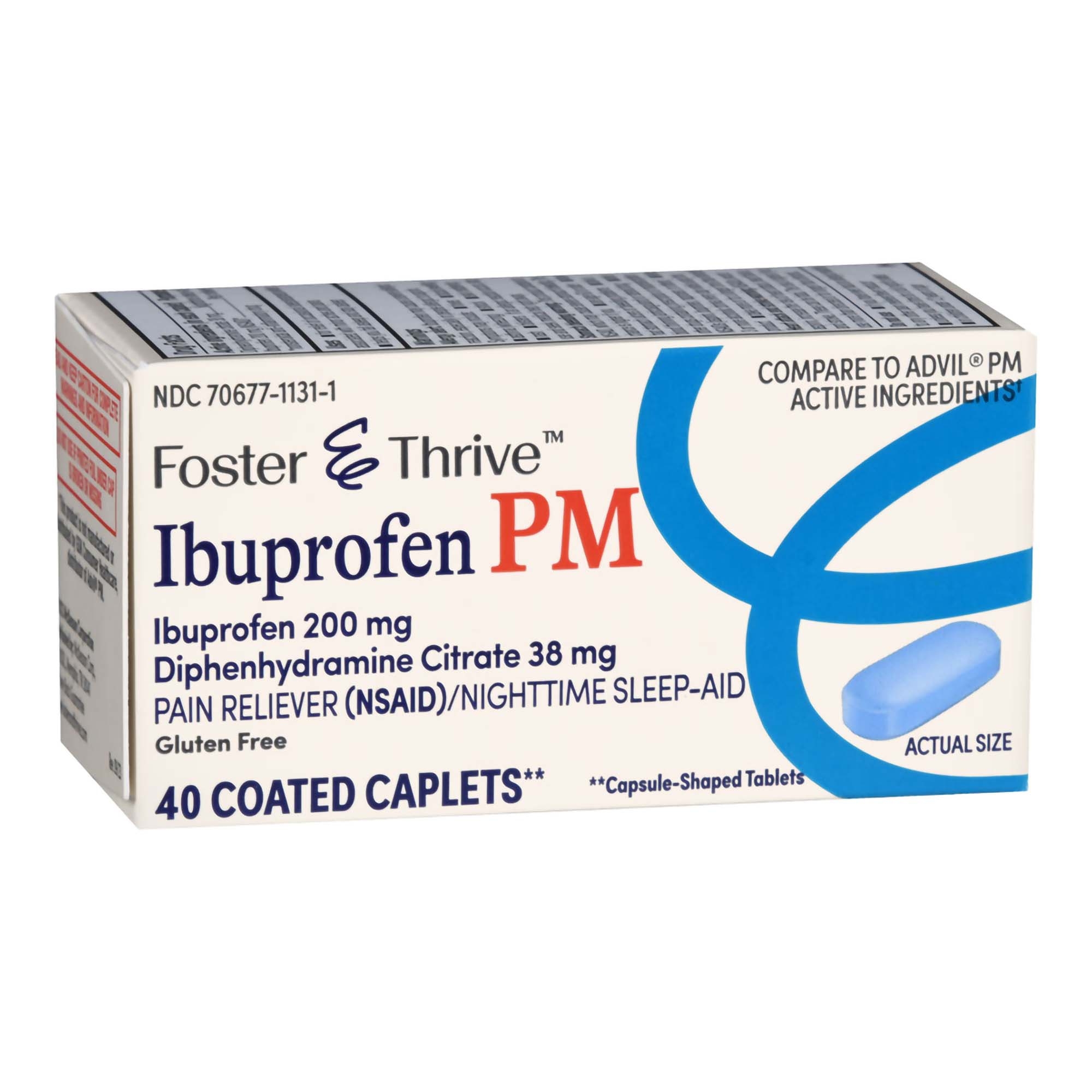 Foster & Drive Ibuprofen PM Pain Relief Capsule thumbnail 2