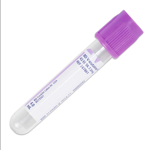 BD Vacutainer K2 EDTA Blood Collection Tube with Hemogard Closure thumbnail 2
