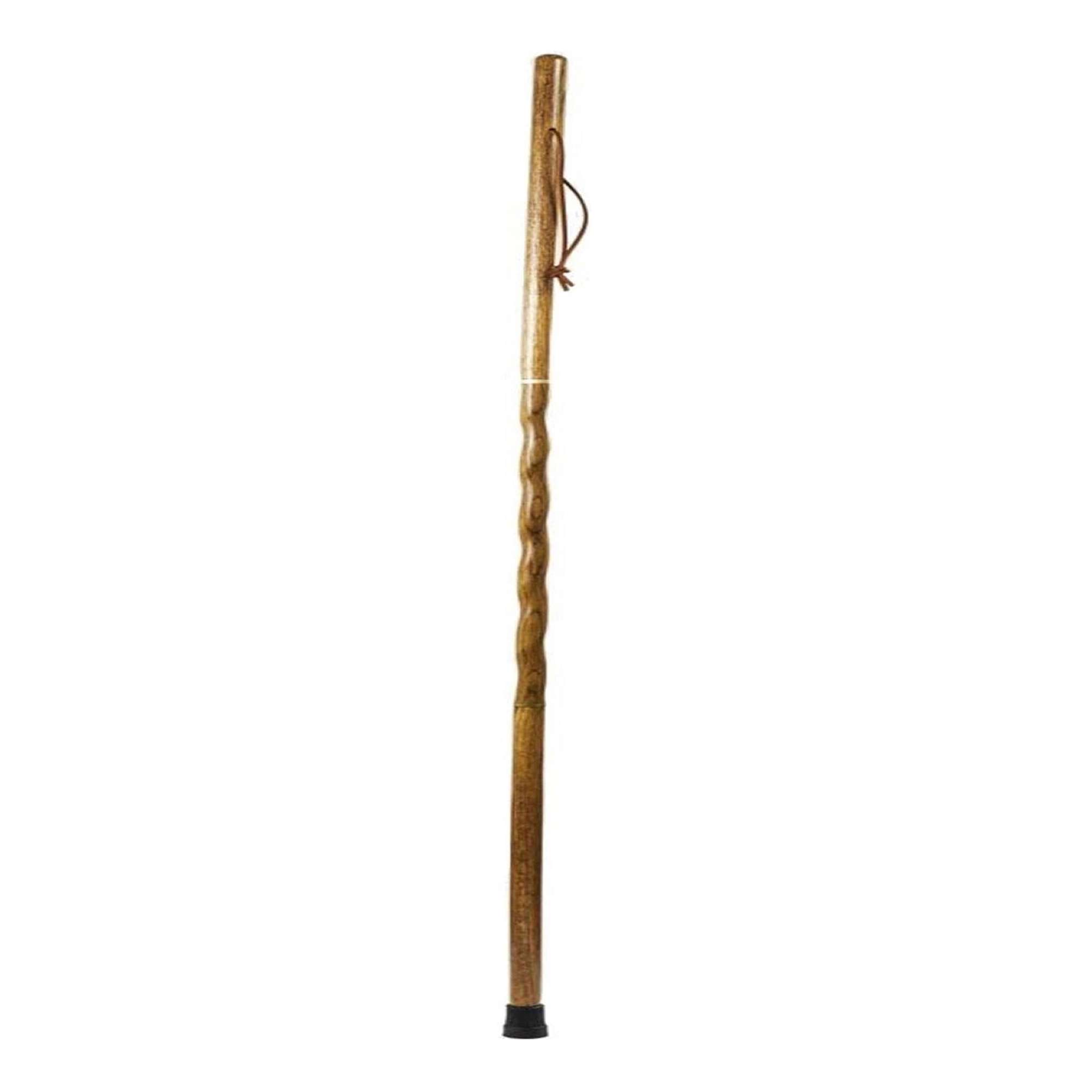 Brazos Twisted Traveller's Handcrafted Walking Stick, 55 Inch thumbnail 1