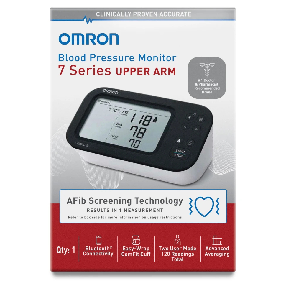Omron 7 Series Digital Blood Pressure Monitor thumbnail 3
