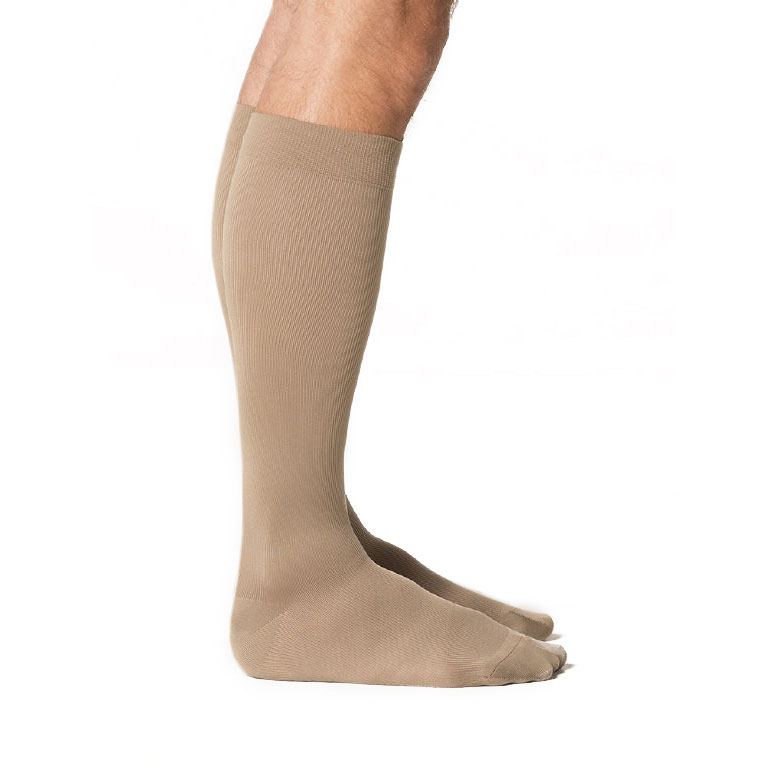Sigvaris Midtown Microfiber Men Calf High with Silcone Beaded Grip-Top Compression Socks thumbnail 22