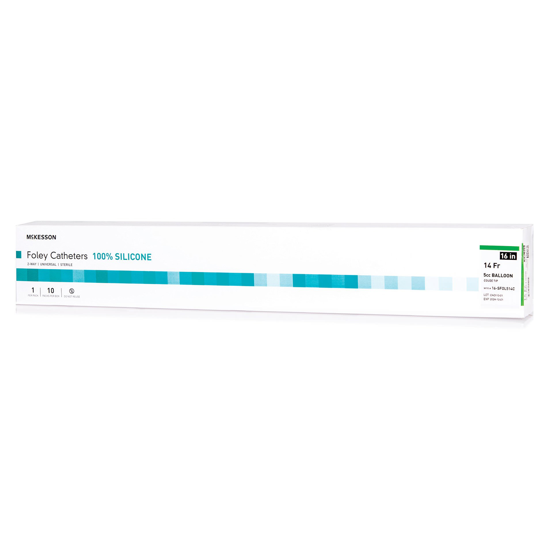 McKesson Foley Catheter Sterile 2-Way, Silicone
