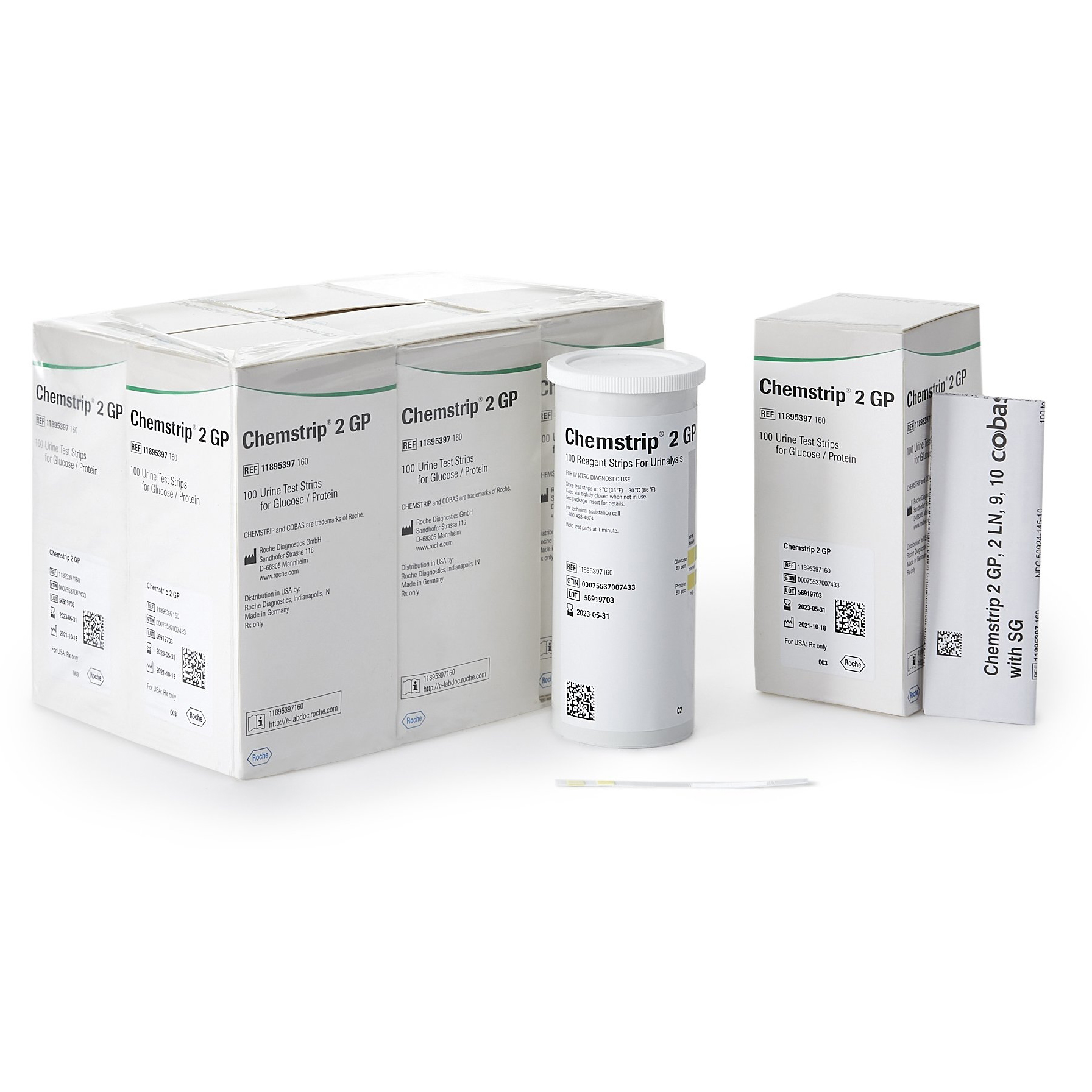 Chemstrip2 Reagent Test Strip For Urinalysis - Main image
