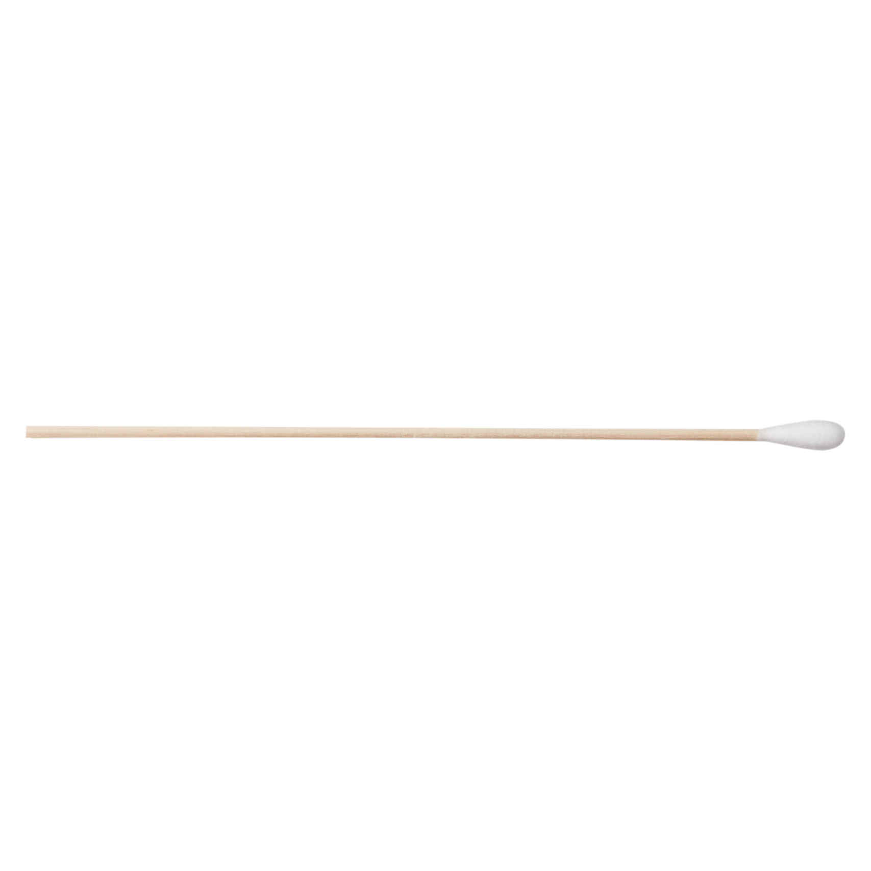 McKesson Swabstick Wood Shaft Sterile Cotton Tip Single End Tip thumbnail 2