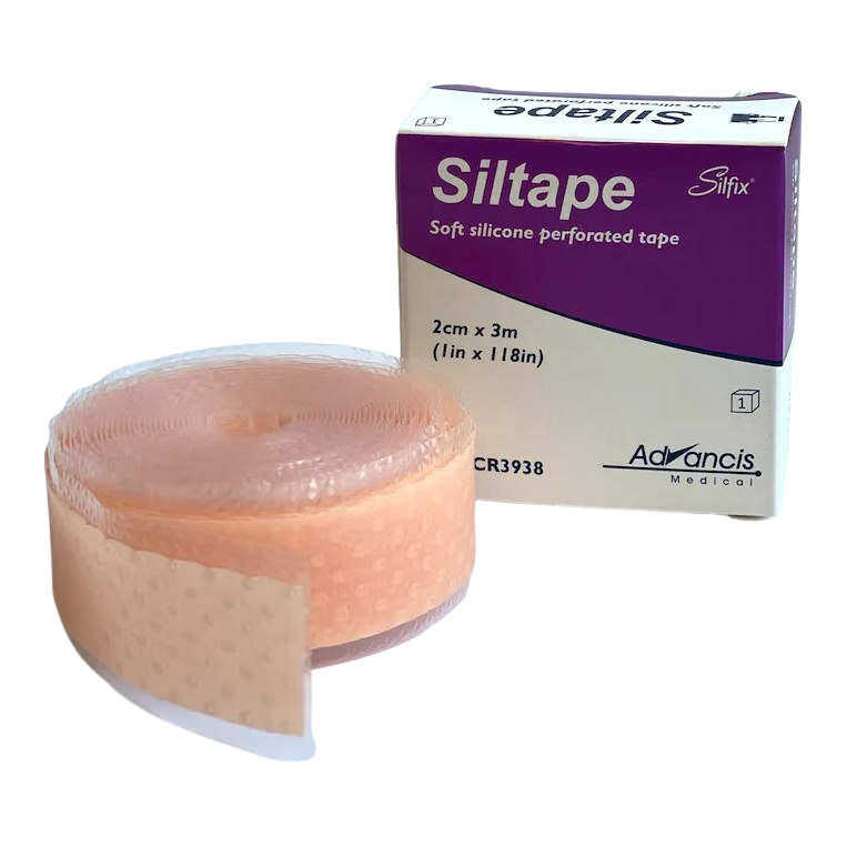 Siltape Soft Silicone Perforated Tape Non Sterile thumbnail 2