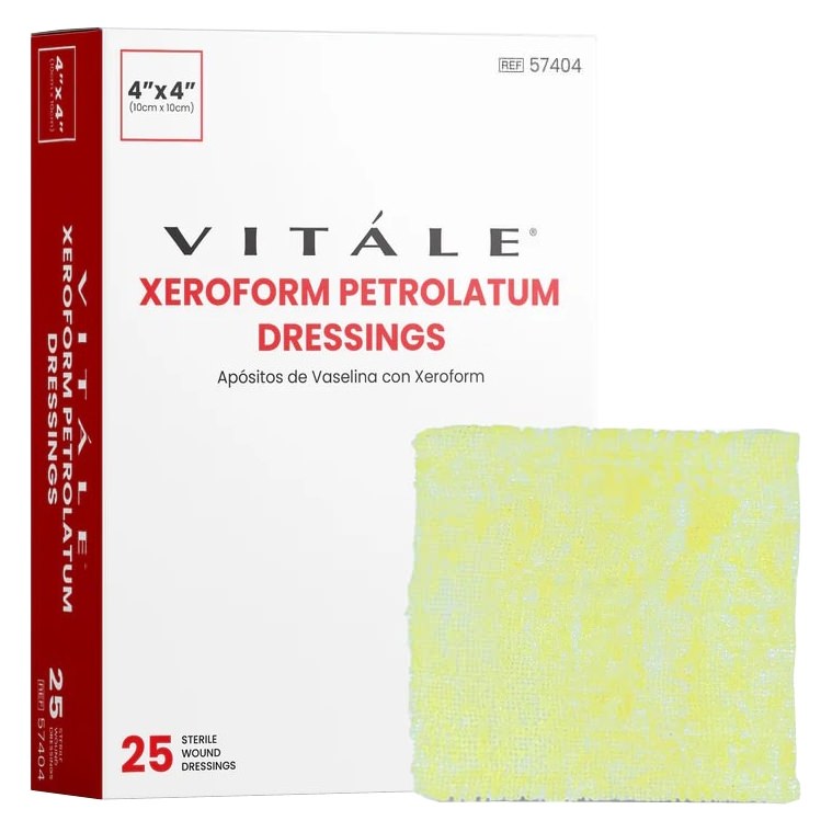 Cellera Vitale Xeroform Petrolatum Gauze Dressing