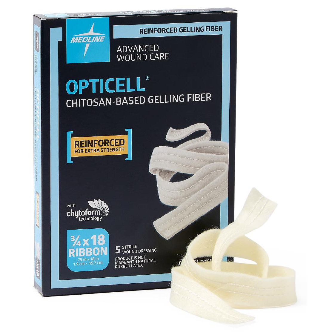 Medline Opticell Gelling Fiber Wound Dressing thumbnail 2