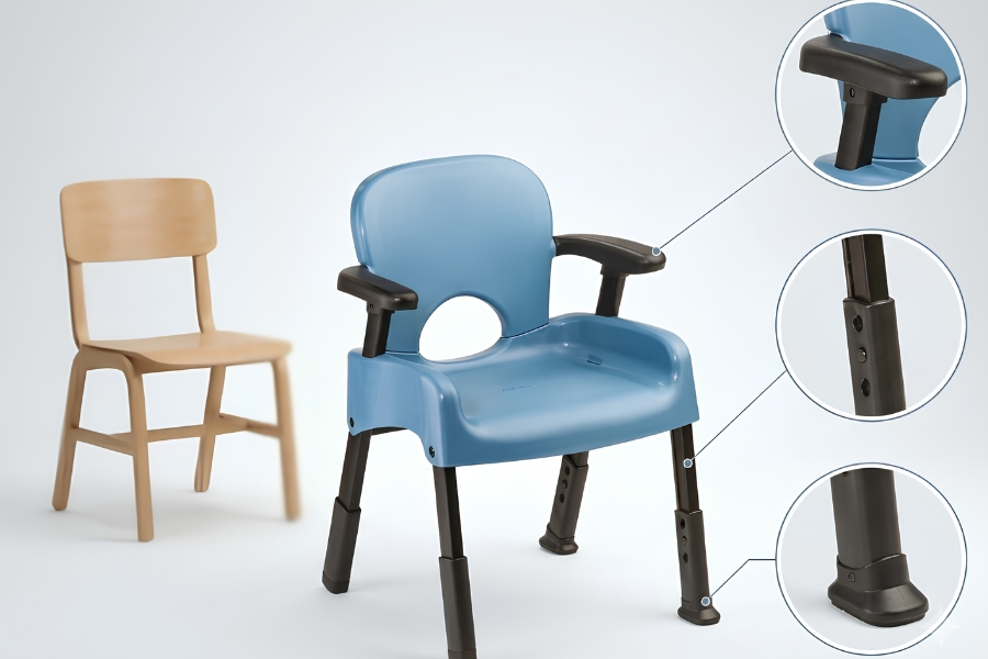 Compass Chair Options and Accessories