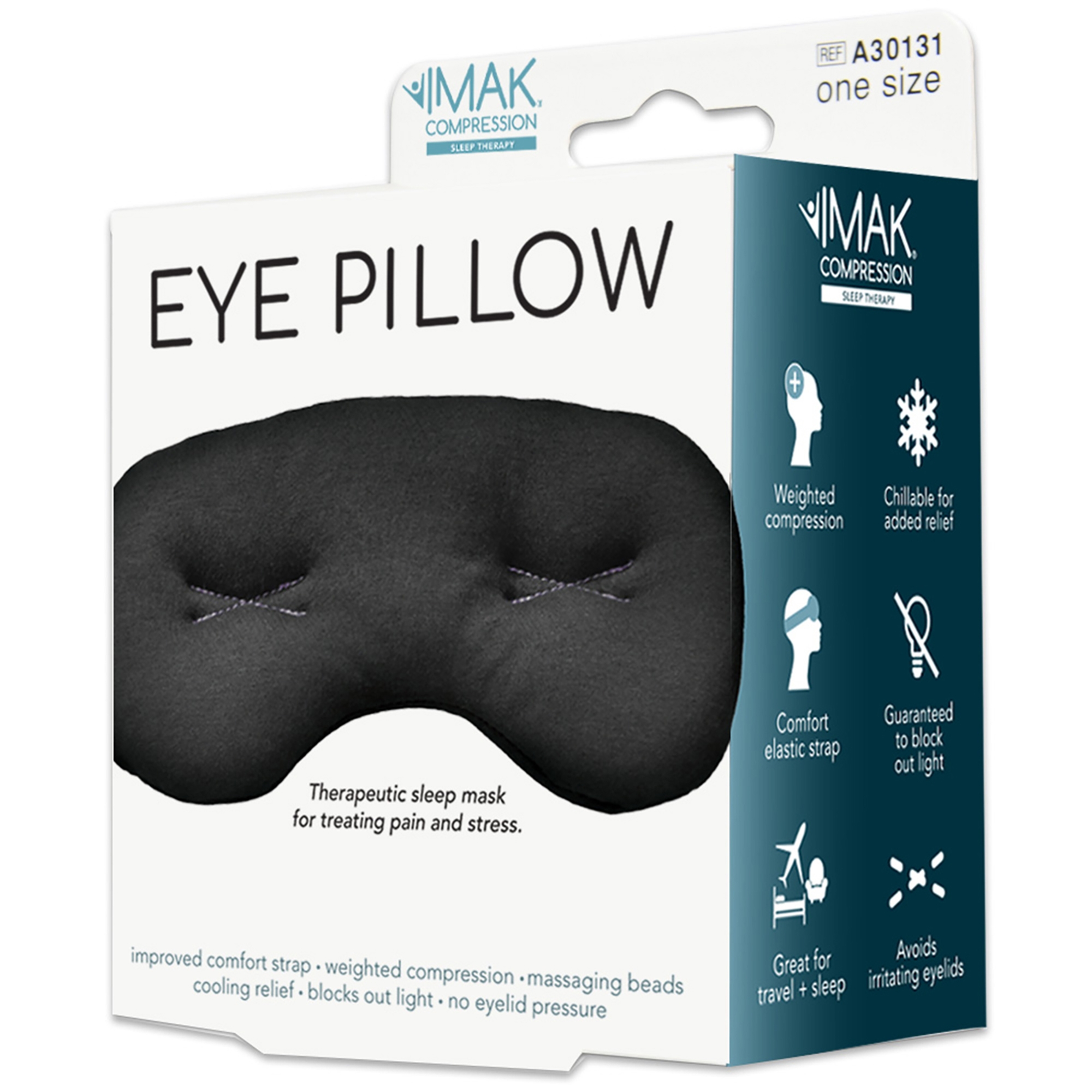 IMAK Eye Pillow Pain Relief Cold Therapy Reusable Sleep Mask