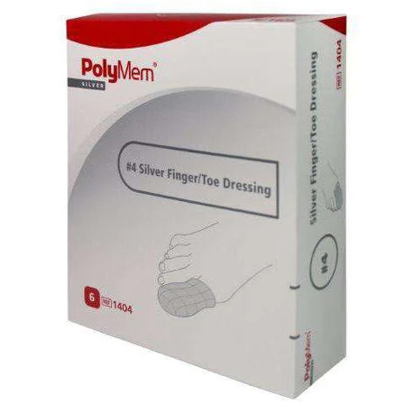 PolyMem Silver Finger and Toe Dressings - Main image