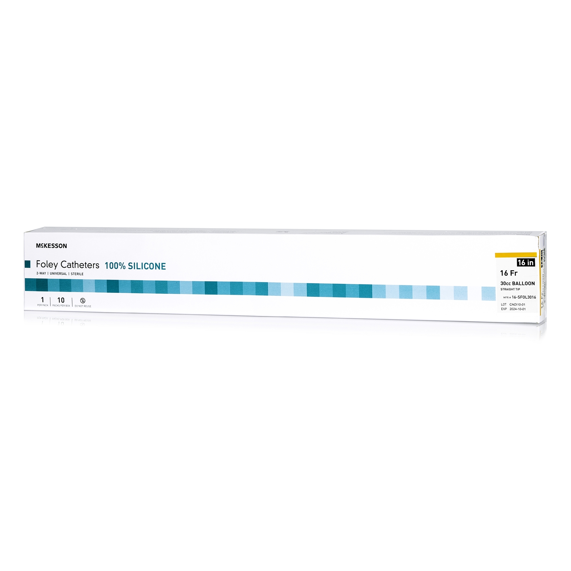 McKesson 2-Way Silicone Foley Catheter with Standard Tip