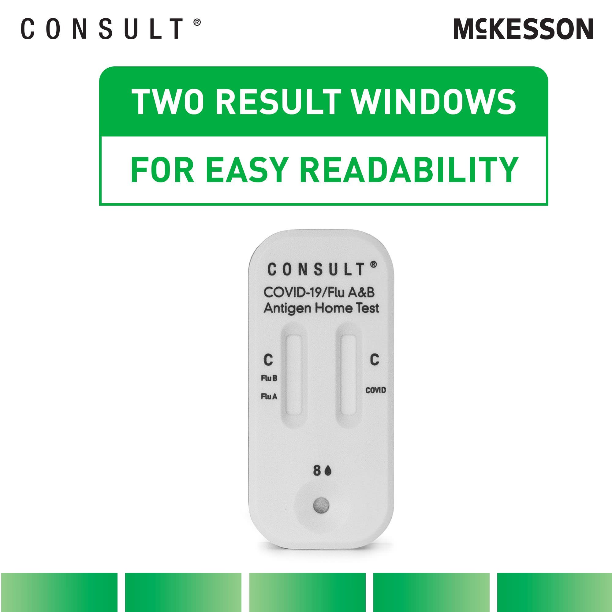 McKesson Consult COVID-19 and Flu A&B Antigen Home Test Kit thumbnail 7