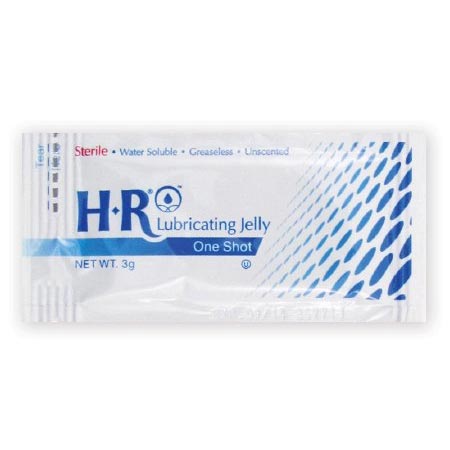 HR Lubricating Jelly One Shot, 3 Gram / Box of 144