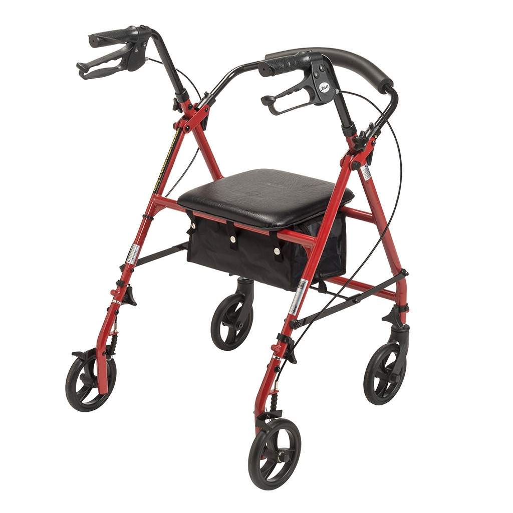 Drive Steel Rollator with 6" Wheels, Knockdown thumbnail 3