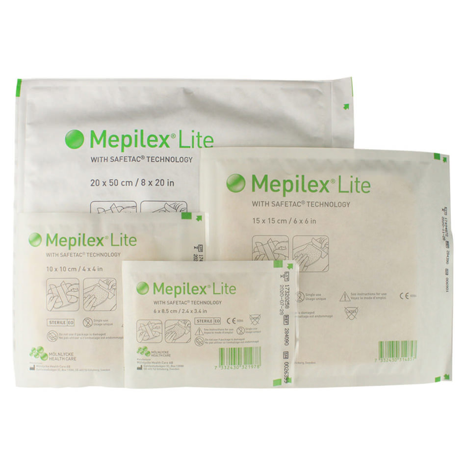 Mepilex Lite Thin Foam Dressing - Main image
