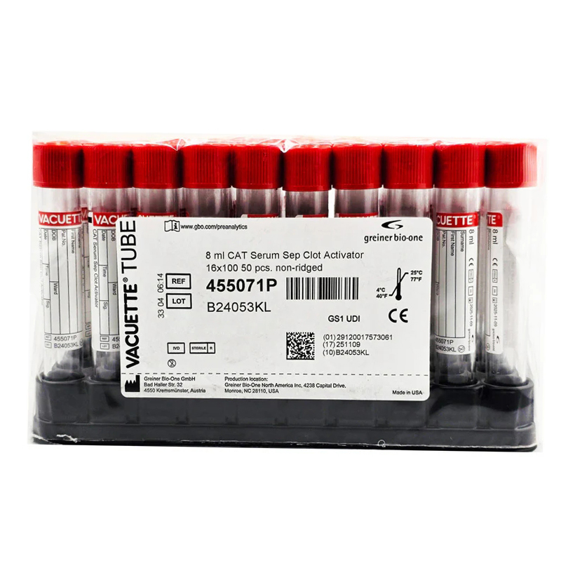 VACUETTE Z Serum Sep Clot Activator Blood Collection Tubes